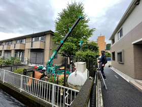 バルク貯槽入替工事